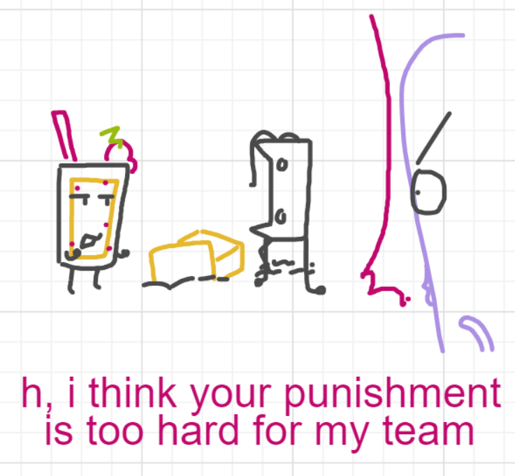 A panel from Running Duos, episode four of the Board Boards object show by Furretwalk/WalkingFurret.